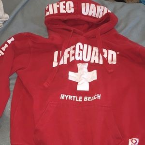 Size Small Myrtle Beach LifeGuard Hoodie